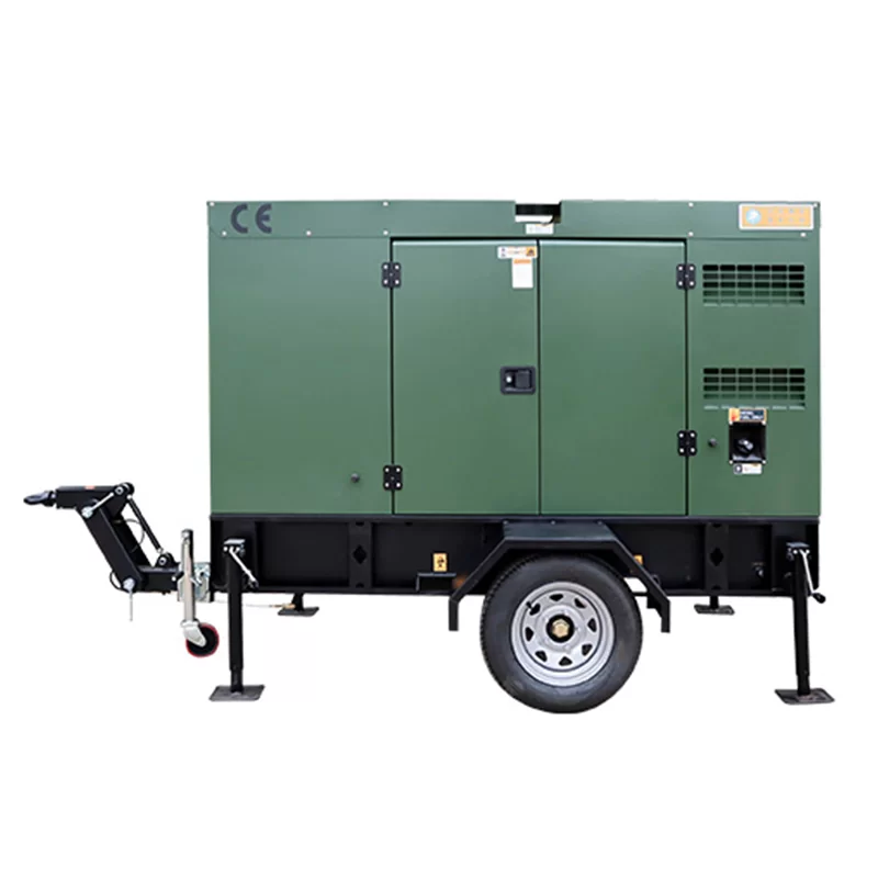 Mobile Silent Diesel Generator